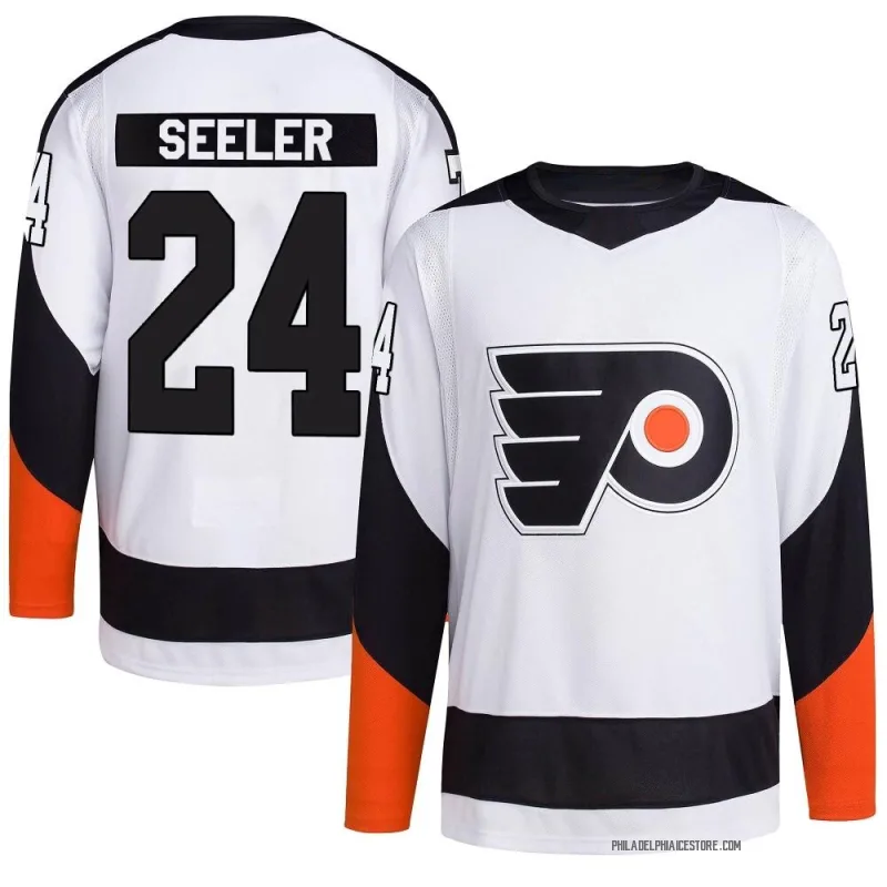 Philadelphia Flyers 2022 Reverse Retro 2.0 Nick Seeler 24 White Primegreen  Jersey Men's - Bluefink