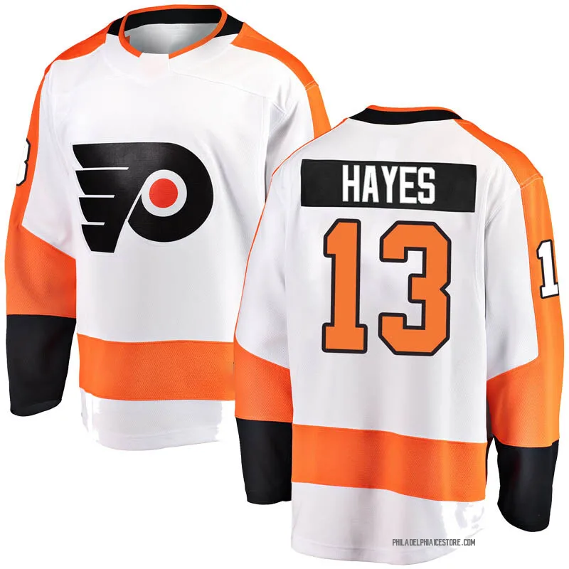 Kevin Hayes Jersey, Kevin Hayes Authentic Breakaway Flyers Jerseys 